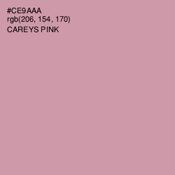 #CE9AAA - Careys Pink Color Image